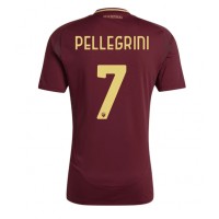 AS Roma Lorenzo Pellegrini #7 Domáci futbalový dres 2024-25 Krátky Rukáv